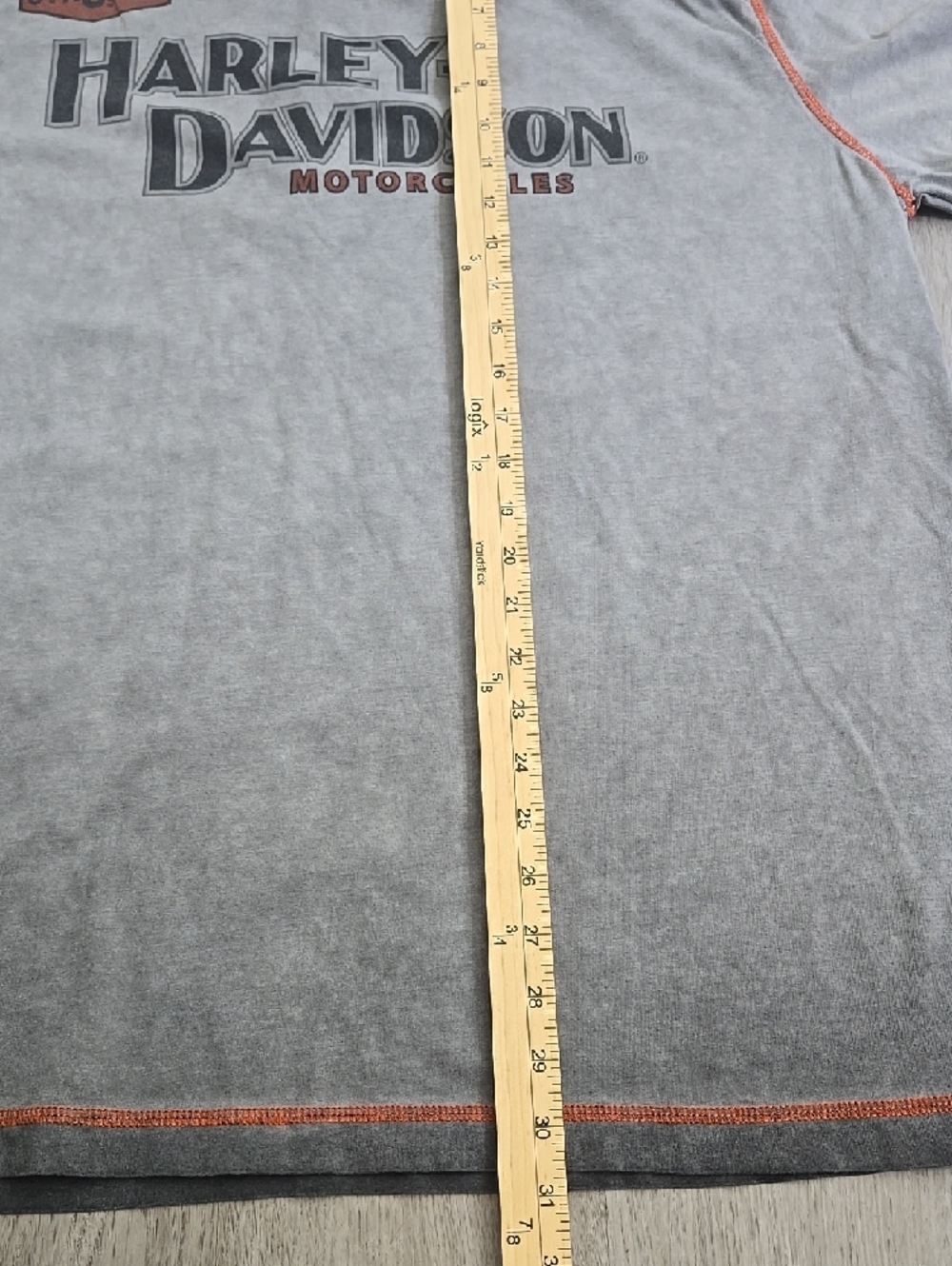 Harley Davidson Long Sleeve Tee Size XL - Picture 9 of 13